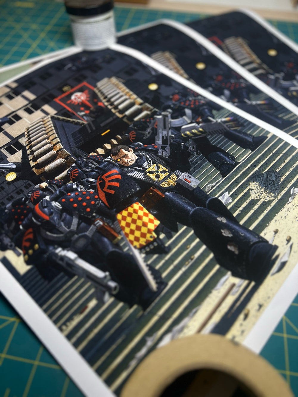 Dark Patrol 12x16" print